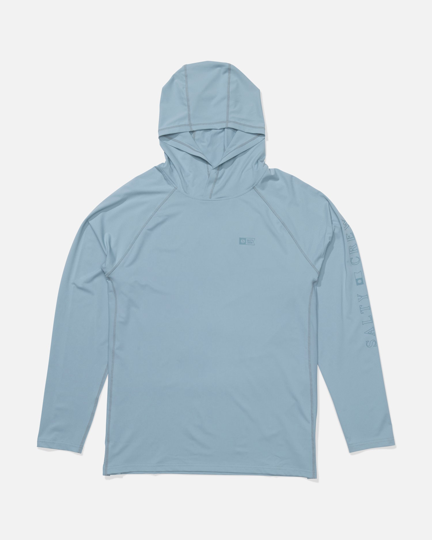 Apex Perforated Sunshirt - Mineral Blue