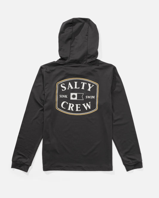 Capitals Boys Sunshirt Hoodie - Charcoal