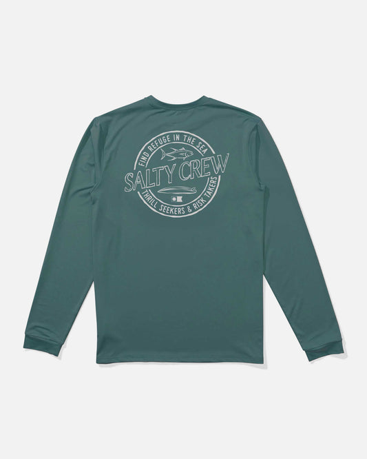 Skewed Long Sleeve Sunshirt - Hydro
