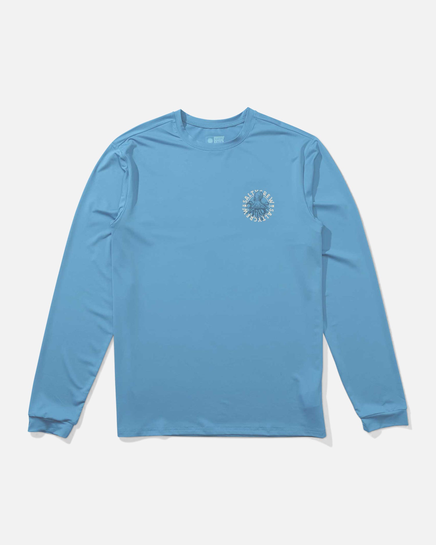 Front view of the Tentacles Long Sleeve Sunshirt - Skyline. 