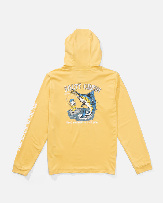 Big Bill Boys Sunshirt Hoodie - Saffron