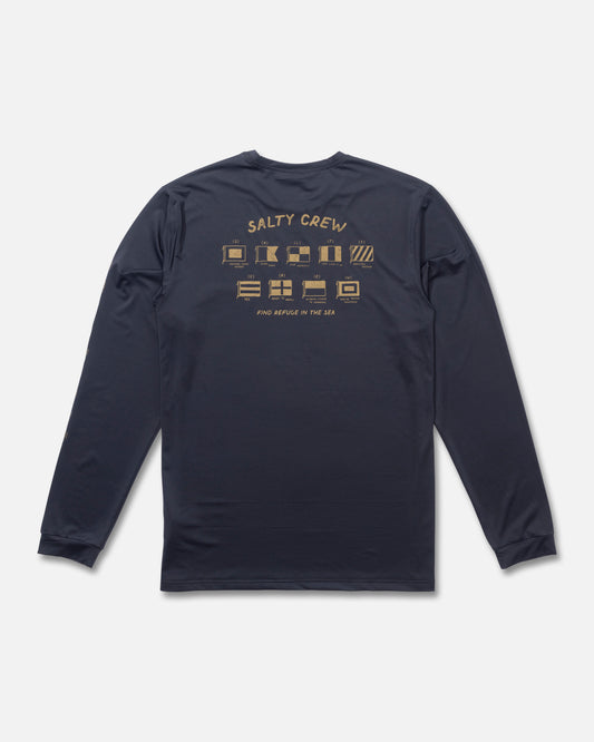 Call Sign Long Sleeve Sunshirt - Charcoal