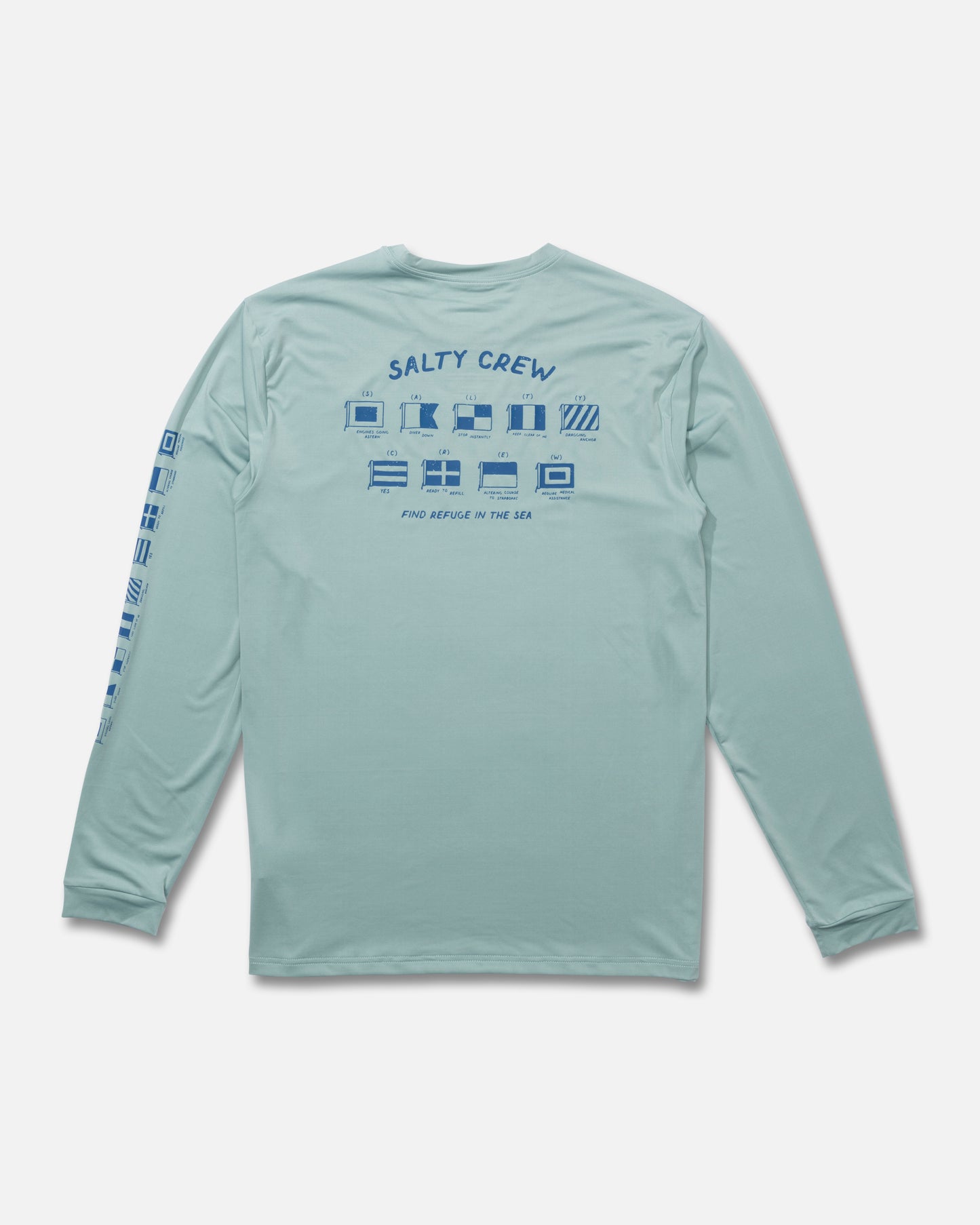 Call Sign Long Sleeve Sunshirt - Marine