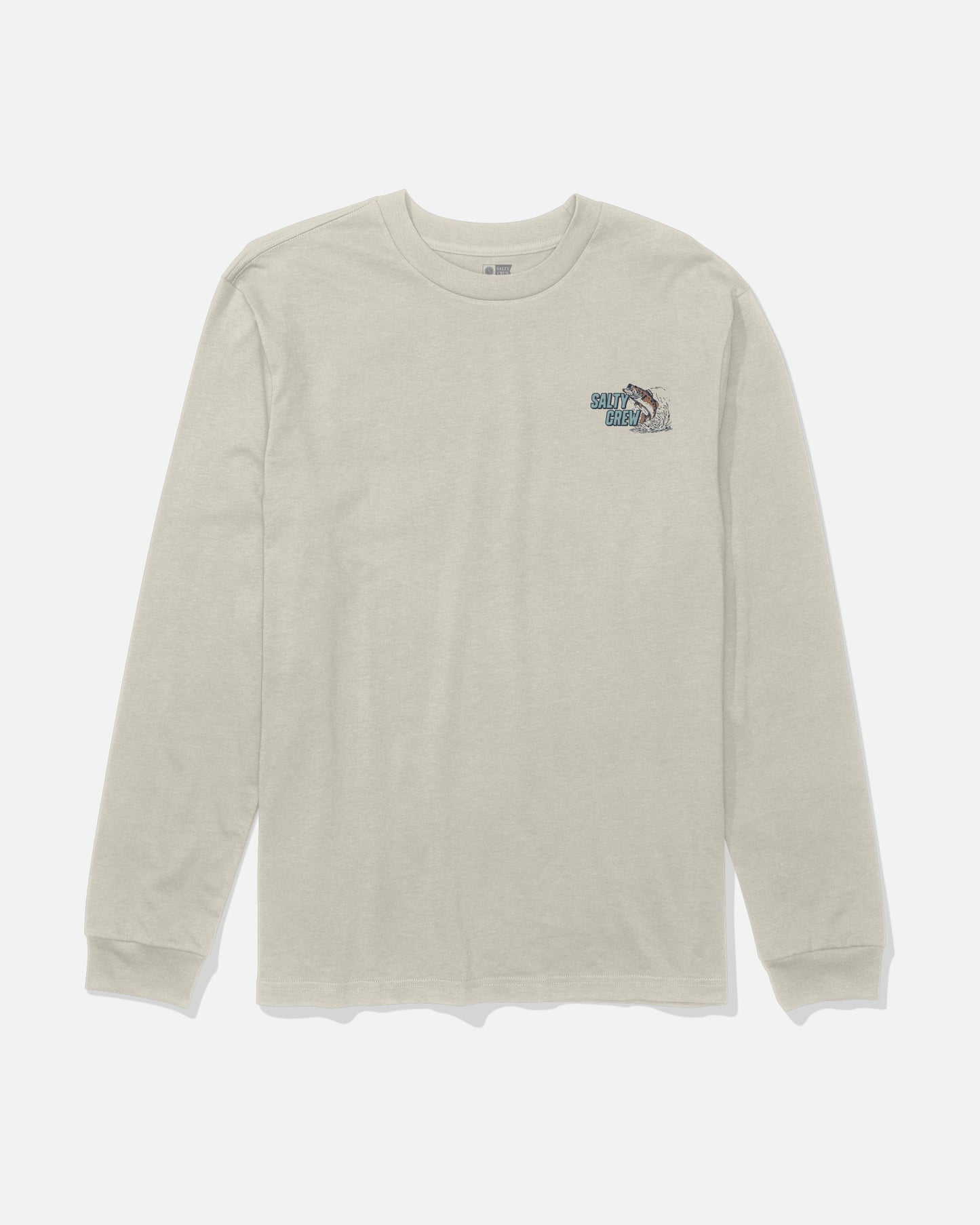 Live Bait Long Sleeve Tee - Bone