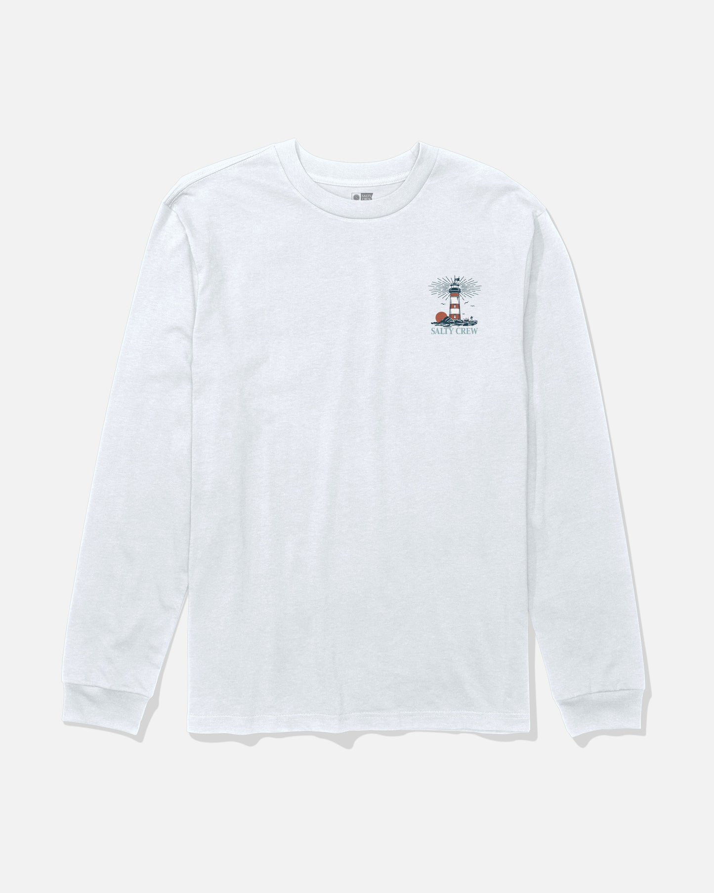 High Beam Long Sleeve Tee - White
