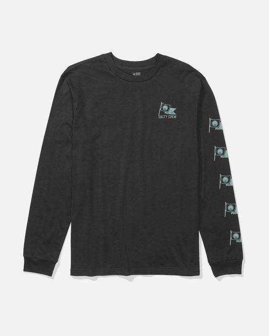Flag Day Long Sleeve Tee - Black