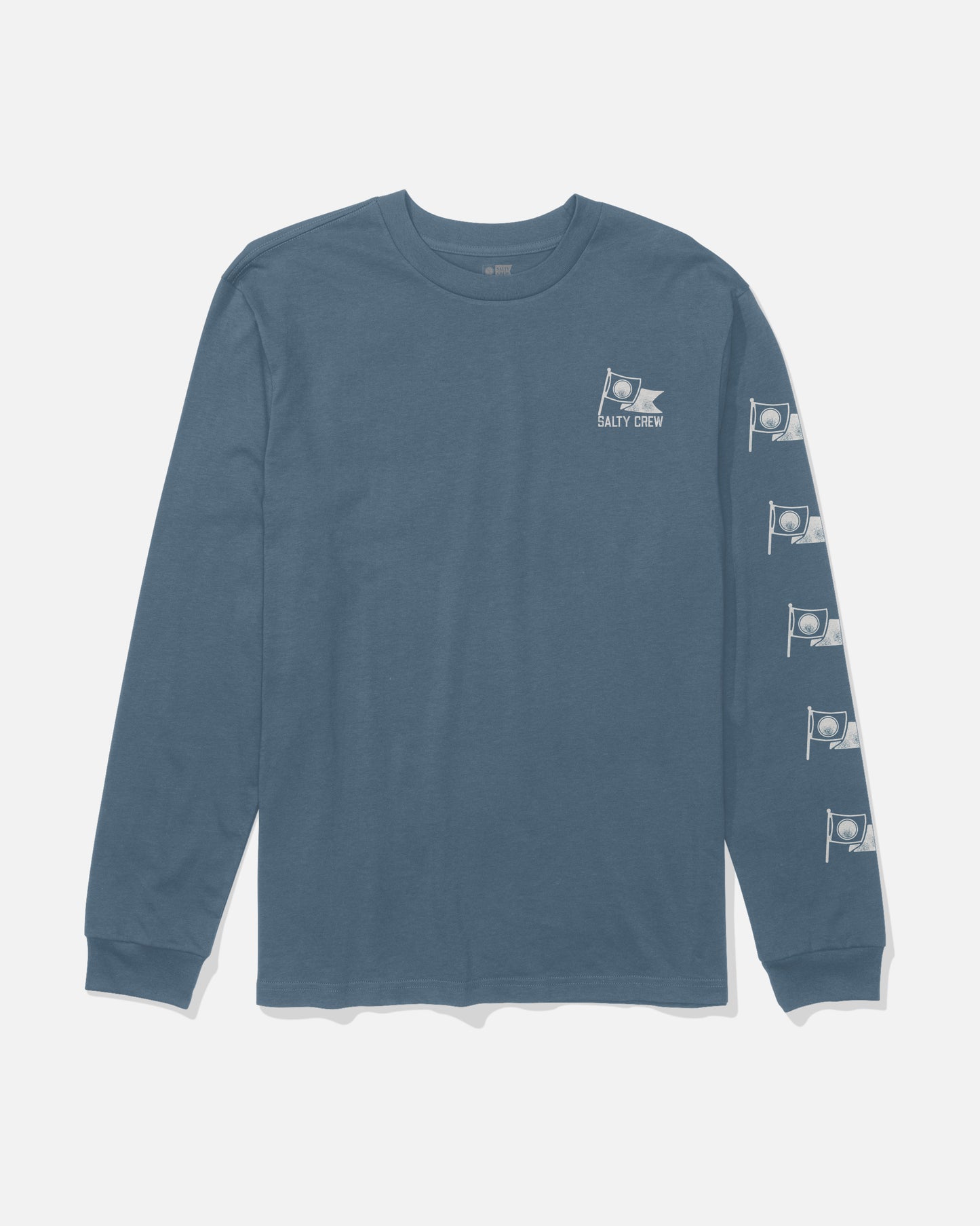 Flag Day Long Sleeve Tee - Slate