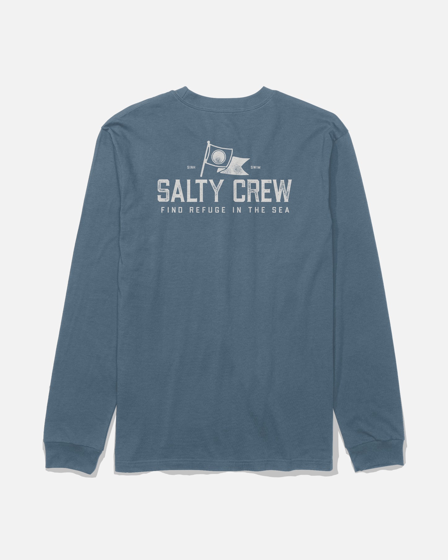 Flag Day Long Sleeve Tee - Slate