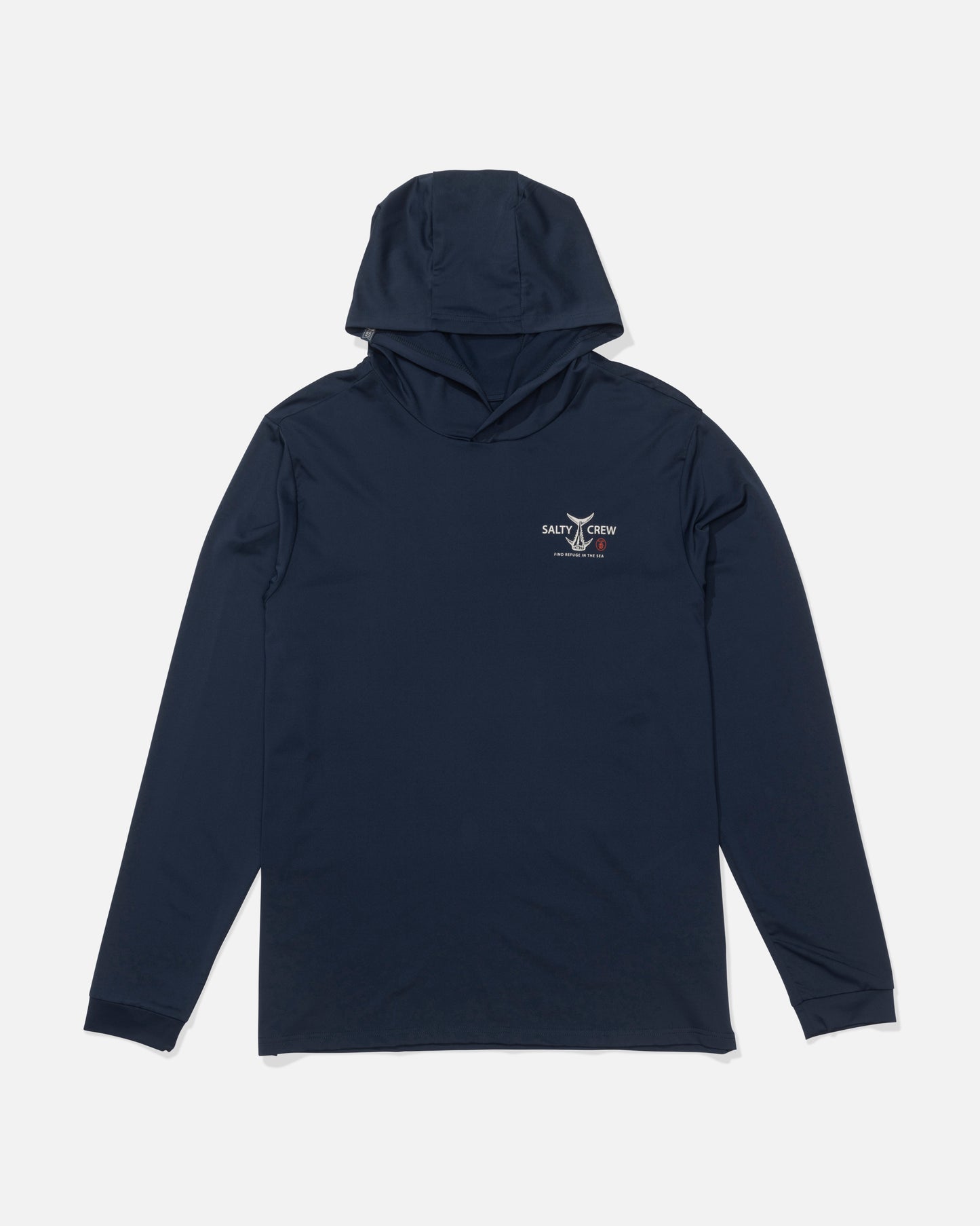 Fish Market Hood Sunshirt - Navy