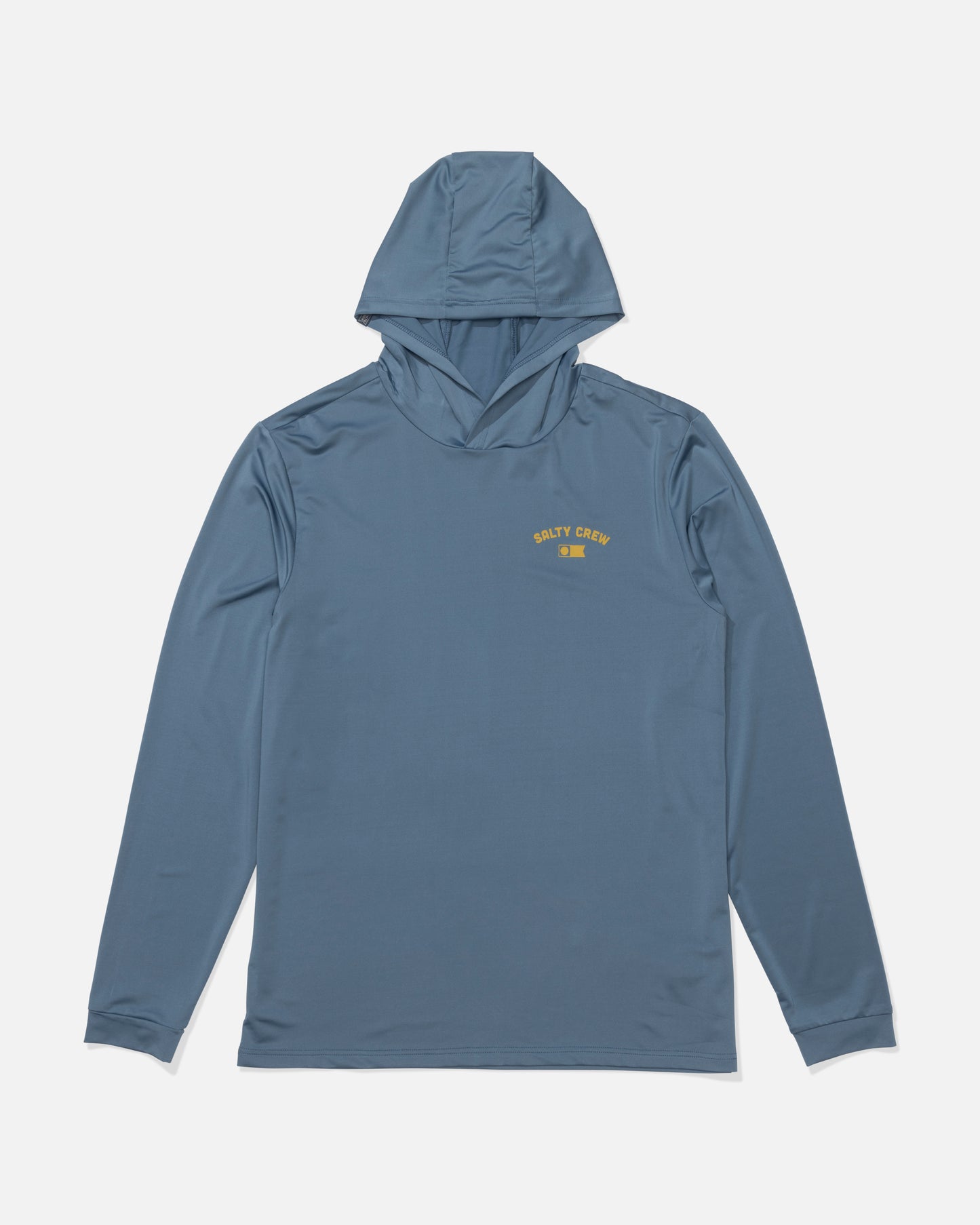 Front view of the Overnight Hood Sunshirt - Pilot. 