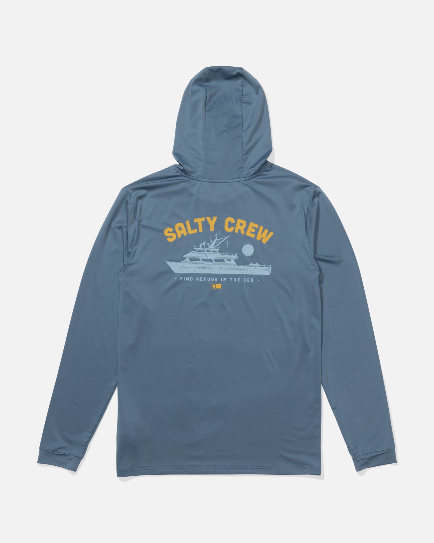 Back view of the Overnight Hood Sunshirt - Pilot.