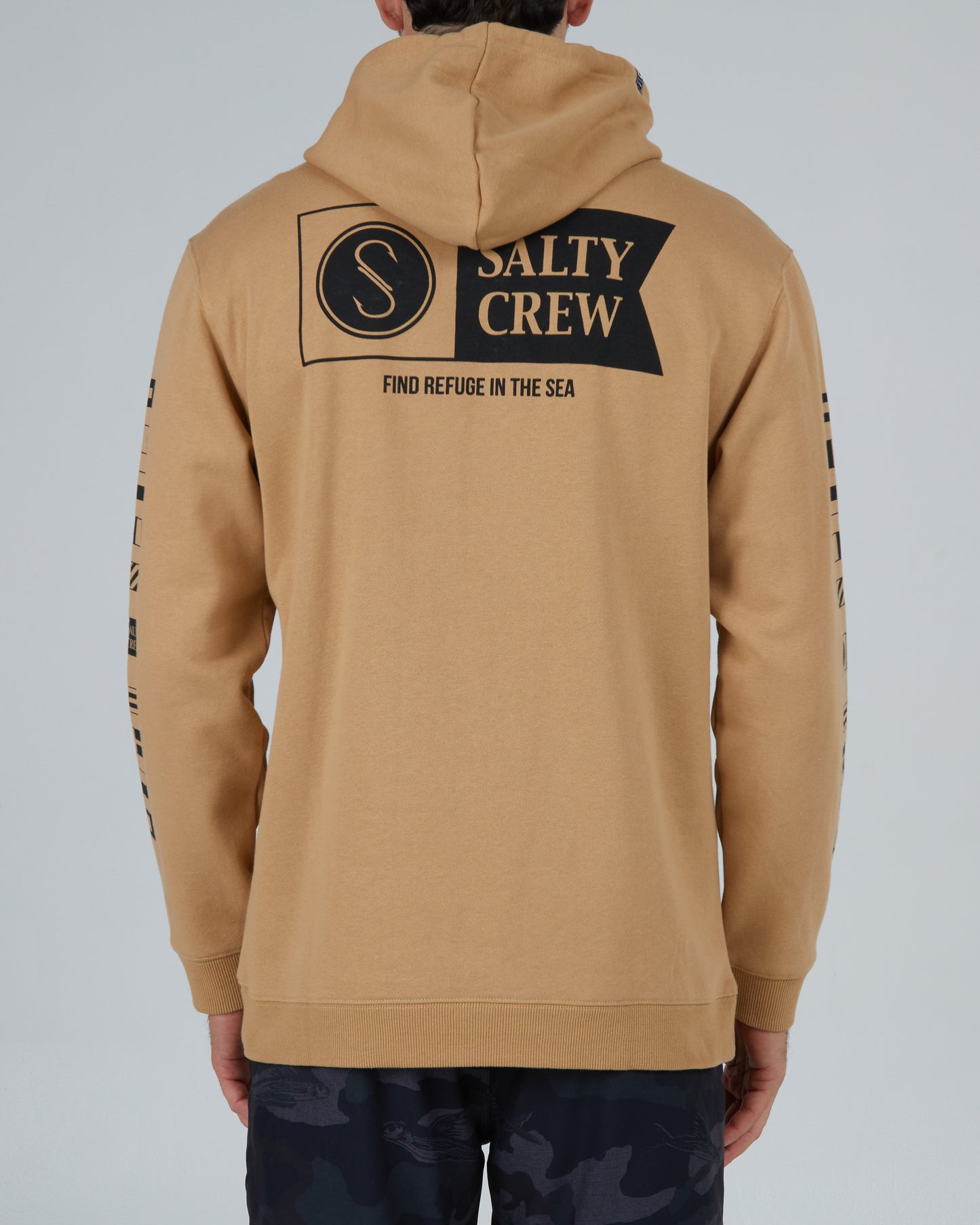 Salty crew twin palms hoodie top