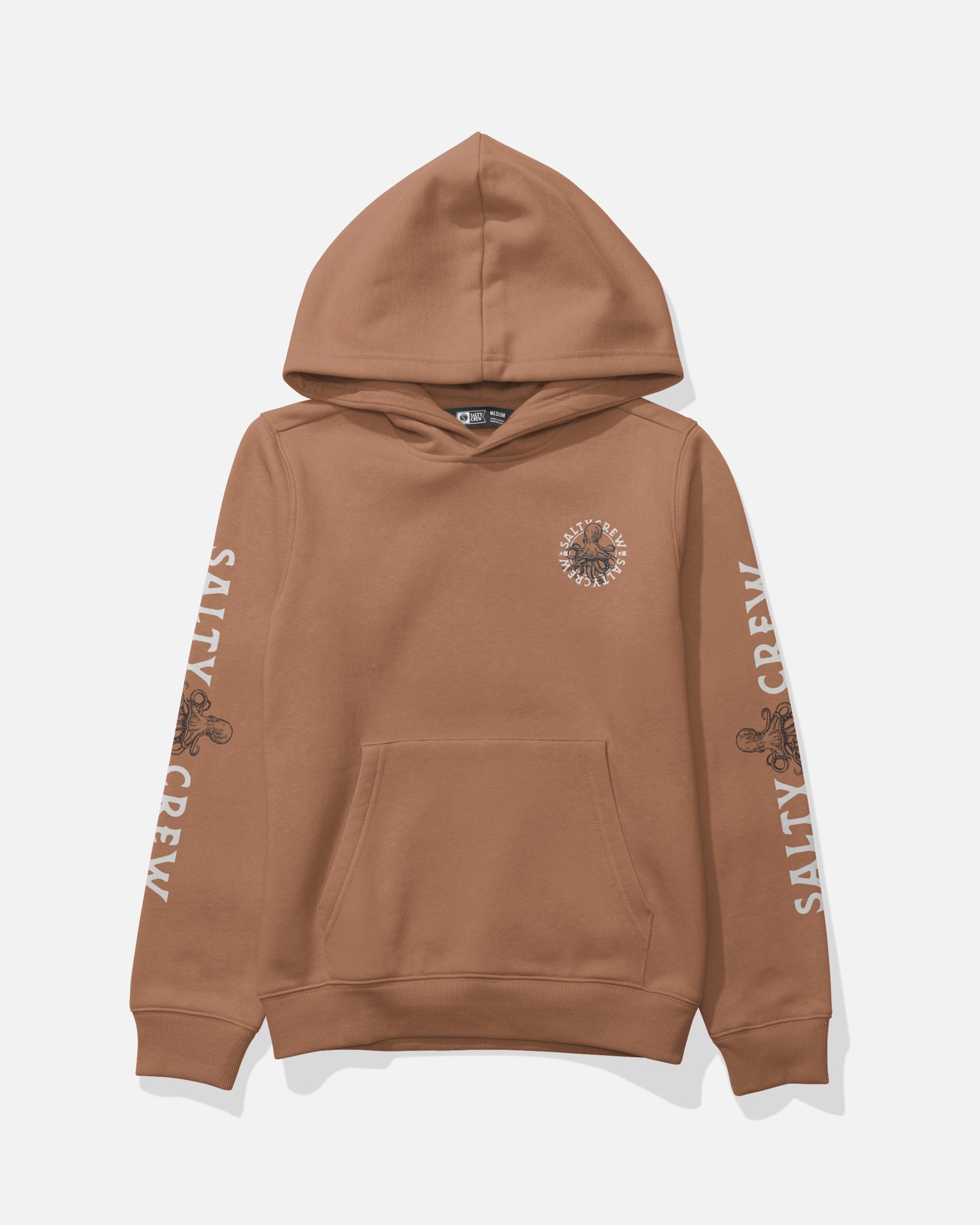 Front view of the Tentacles Boys Fleece - Sierra. 