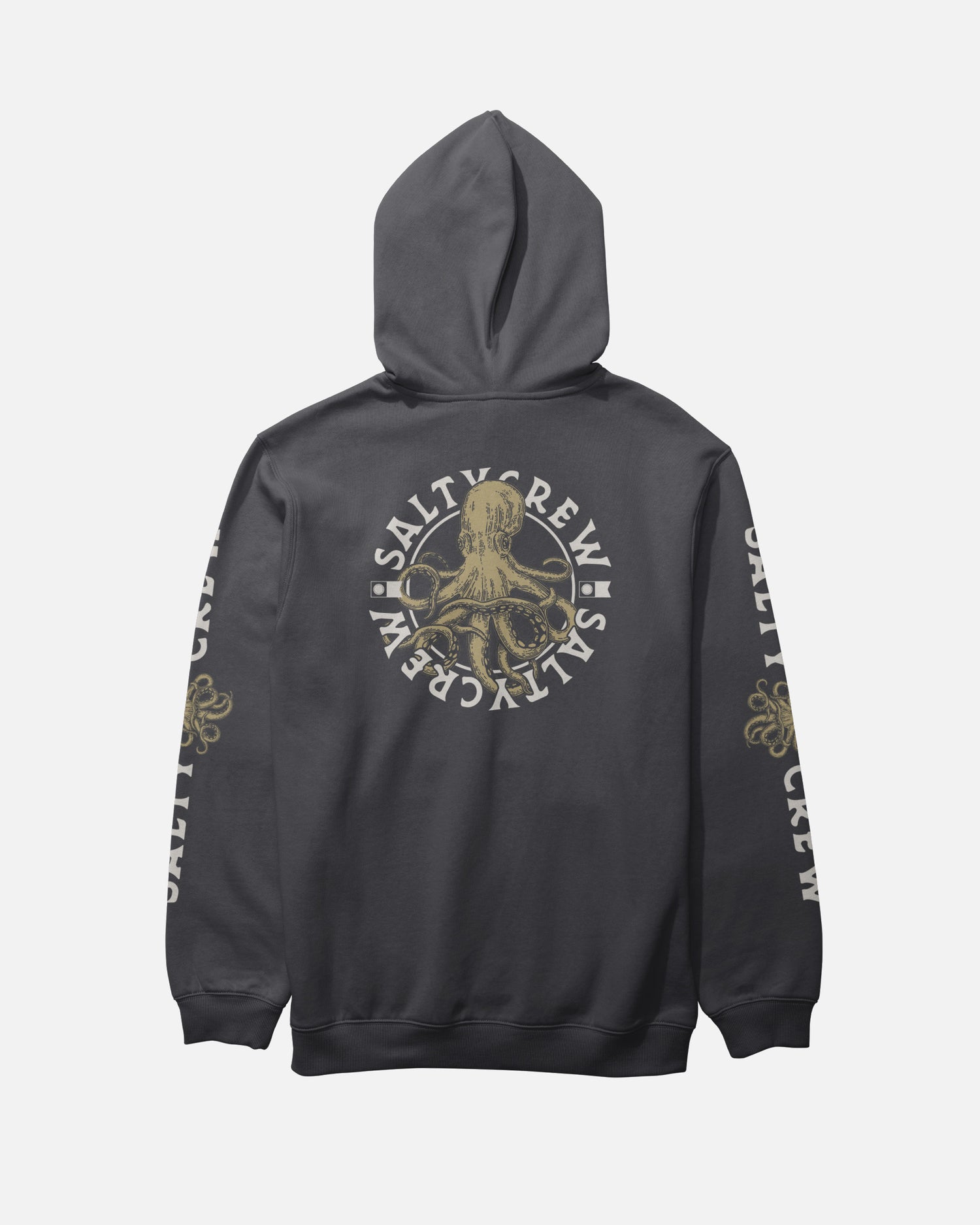 Tentacles Fleece Hoodie - Black | Salty Crew