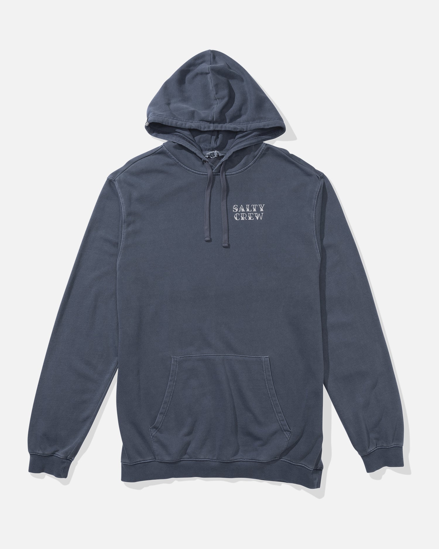 front view of Hopper Vintage Fleece Hoodie - Bluefin