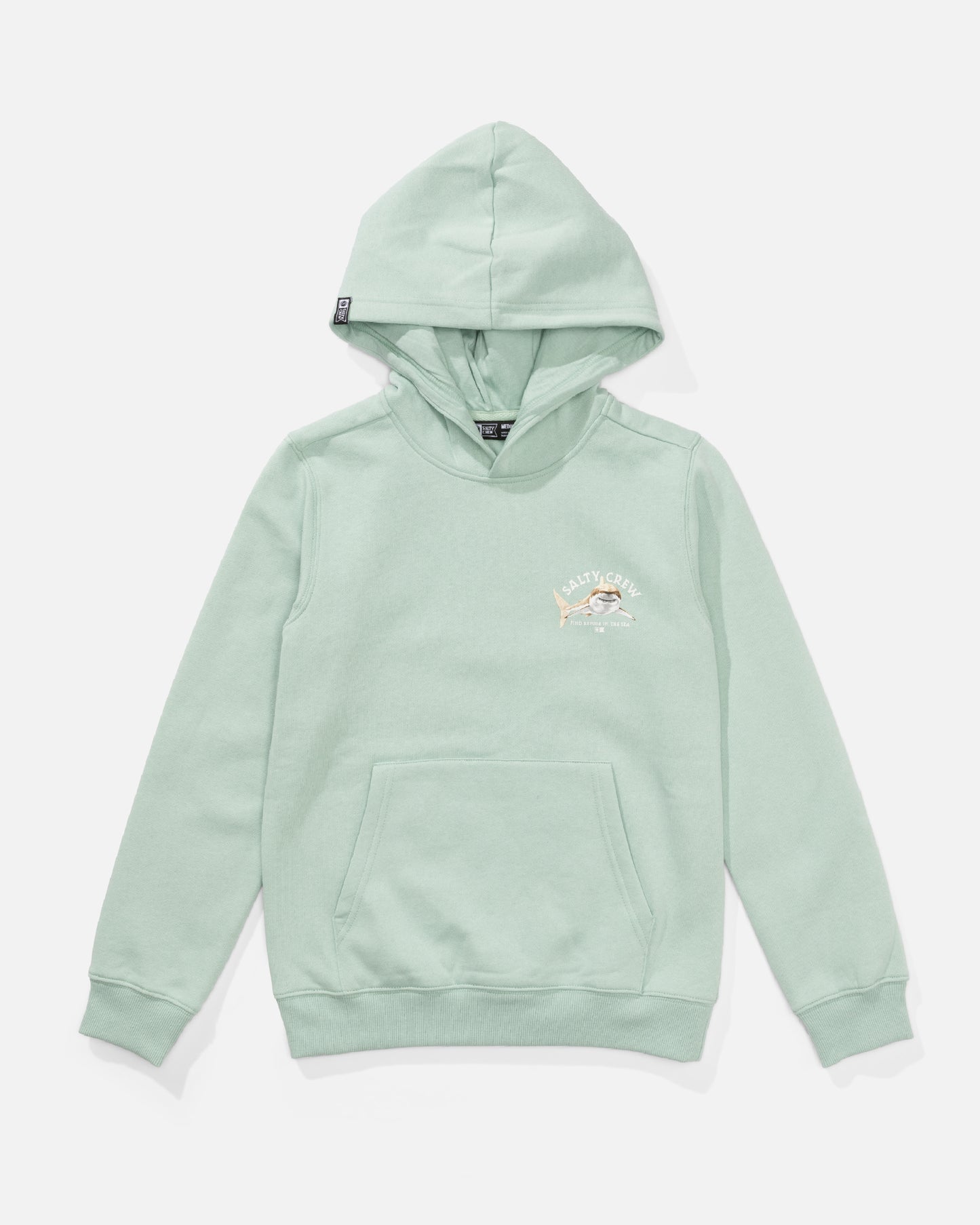 Lurking Boys Fleece Hoodie- Mackerel