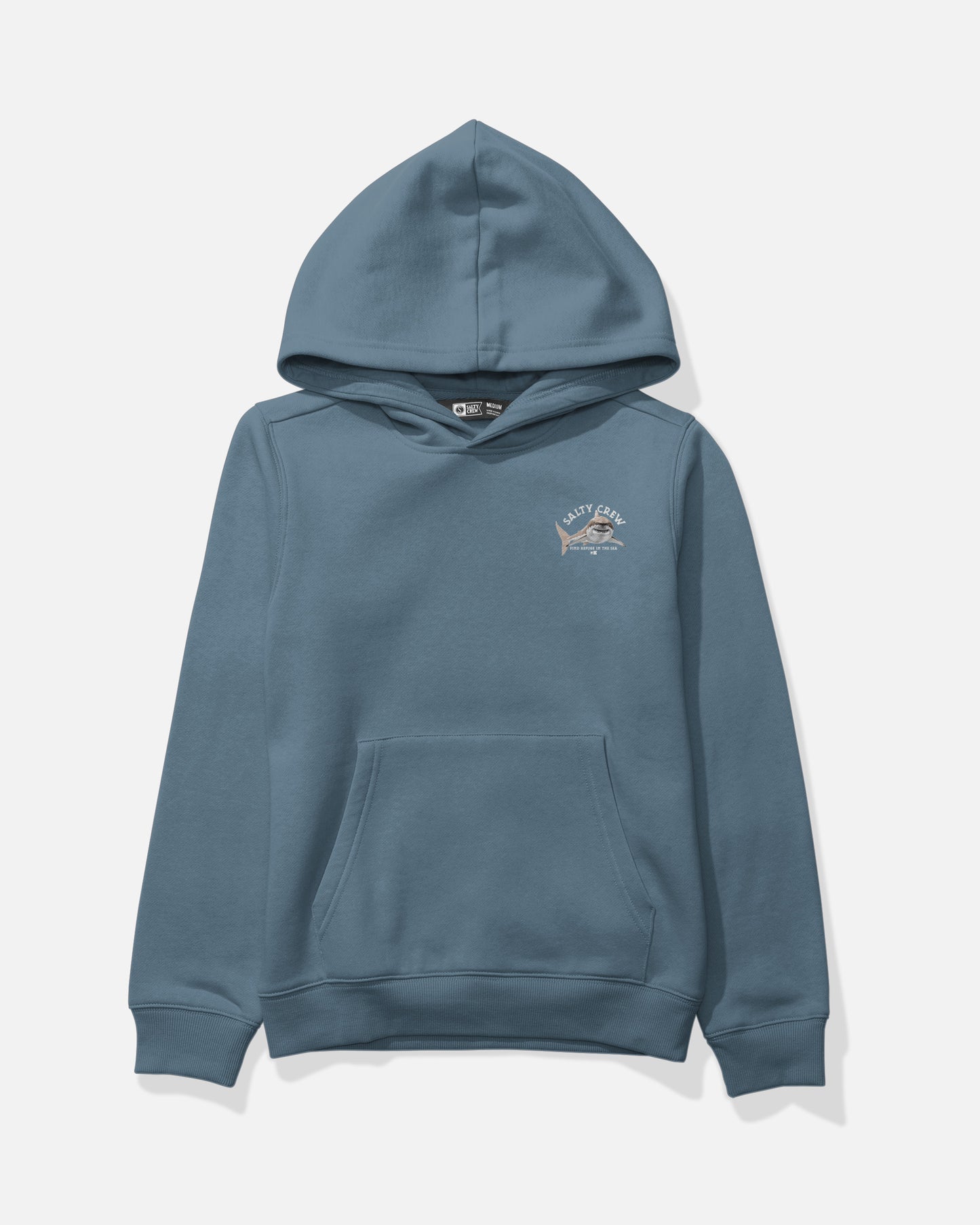 Front view of the Lurking Boys Fleece - Slate. 