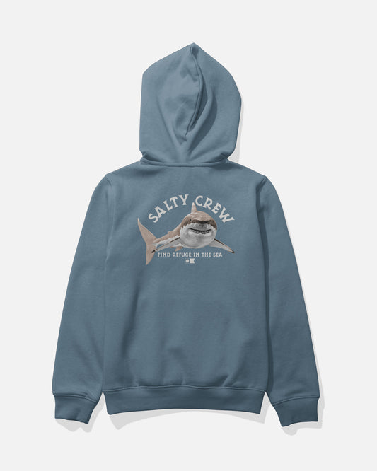 Back view of the Lurking Boys Fleece - Slate. 