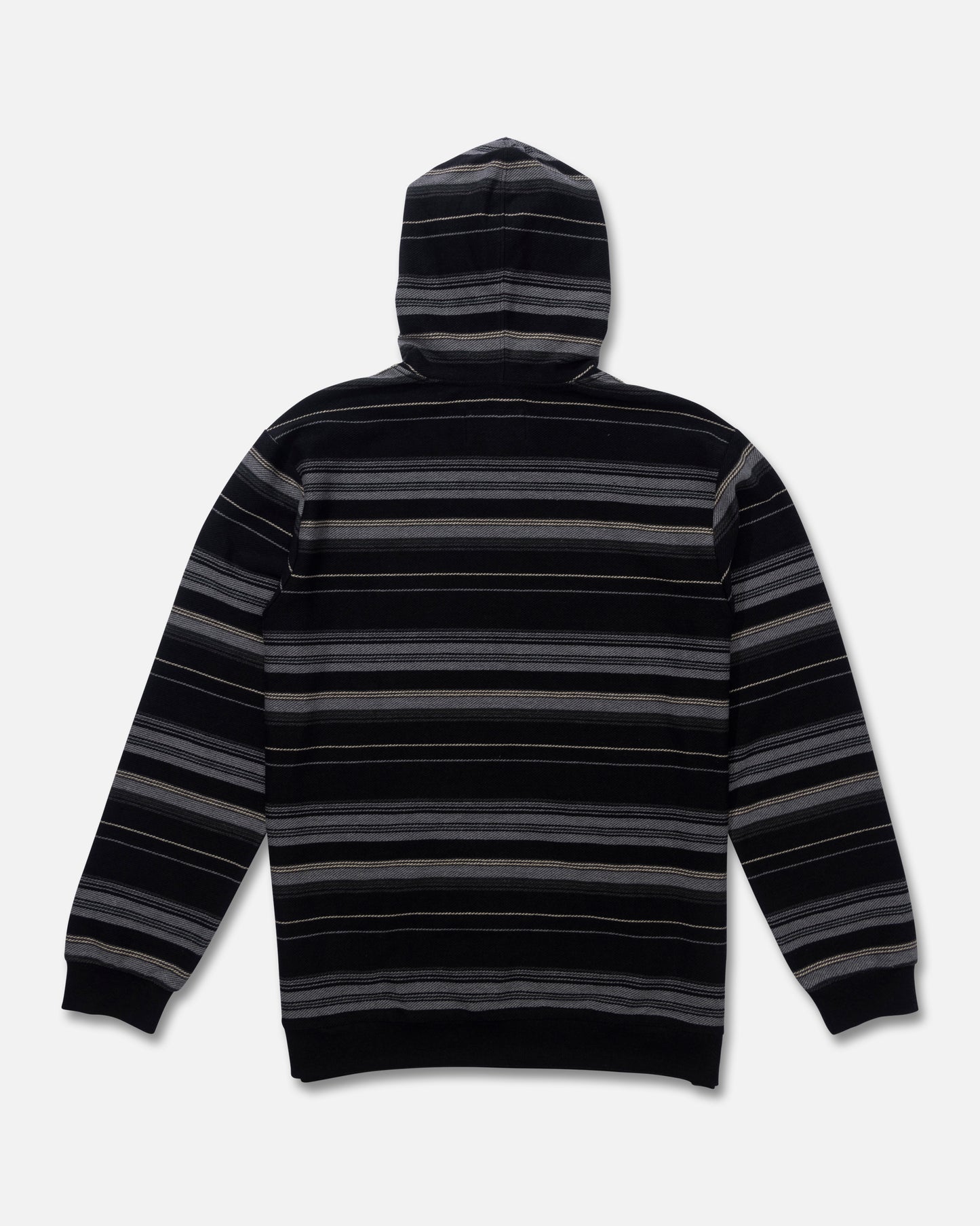 Back view of the Crewser Fleece Hood - Black. 