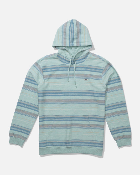 Front view of the Crewser Fleece Hood - Marine.