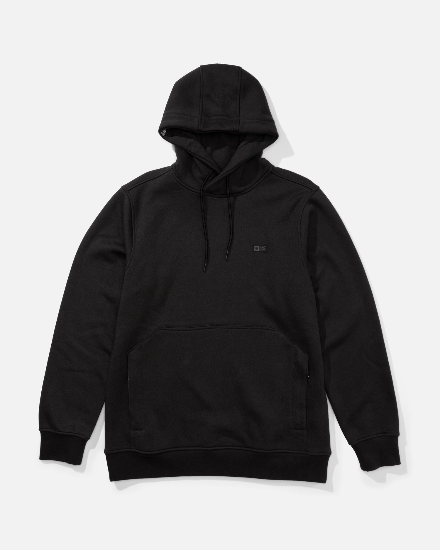 Front view of the Long Range Tech Fleece Hoodie - Phantom. 