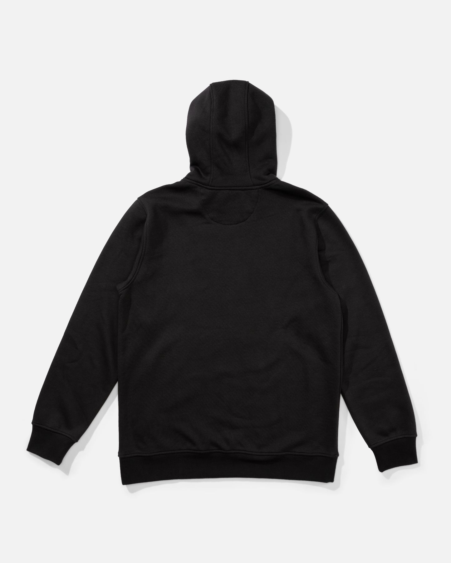 Back view of the Long Range Tech Fleece Hoodie - Phantom. 