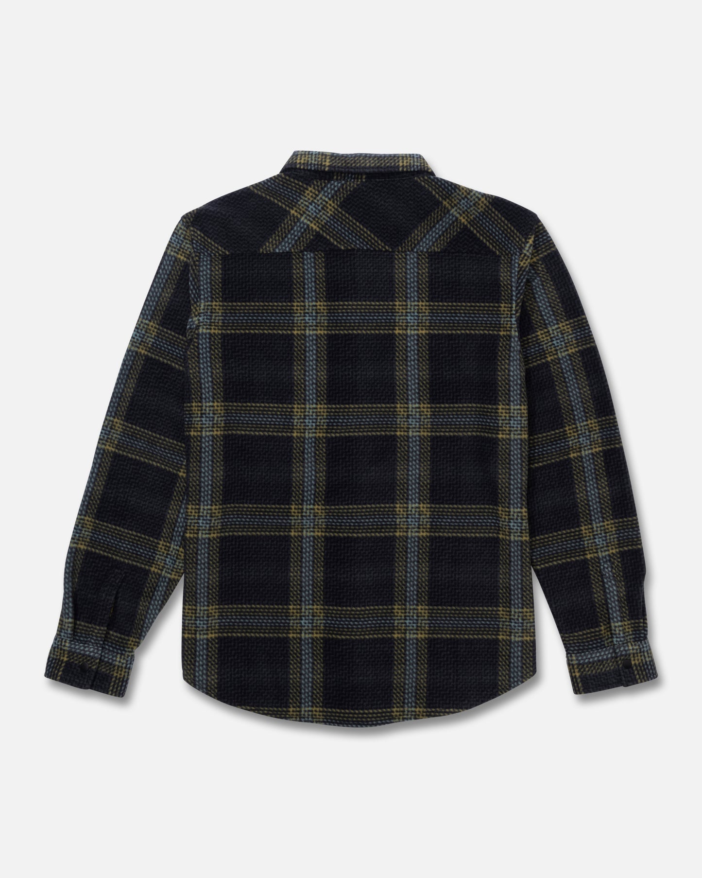 Back view of the Swellter Polar Shirt - Phantom. 