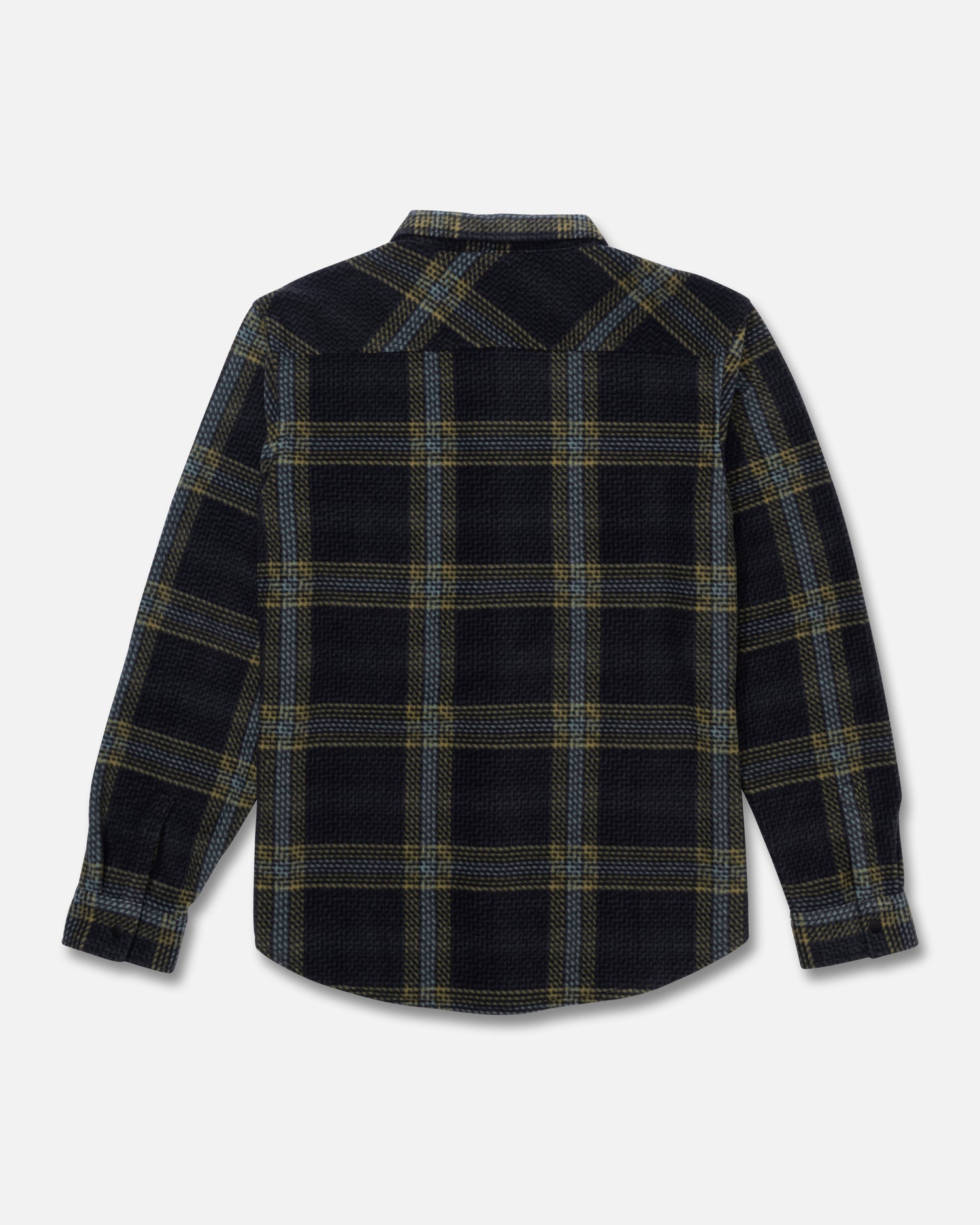 Back view of the Swellter Polar Shirt - Phantom. 