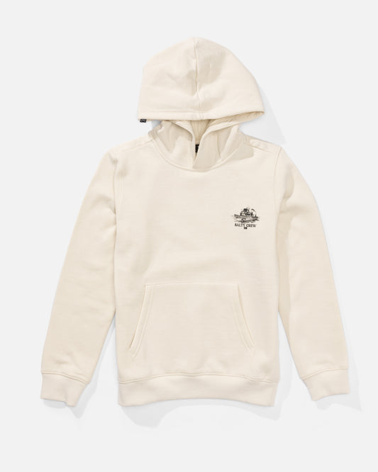 Day Charter Boys Fleece Hoodie - Bone