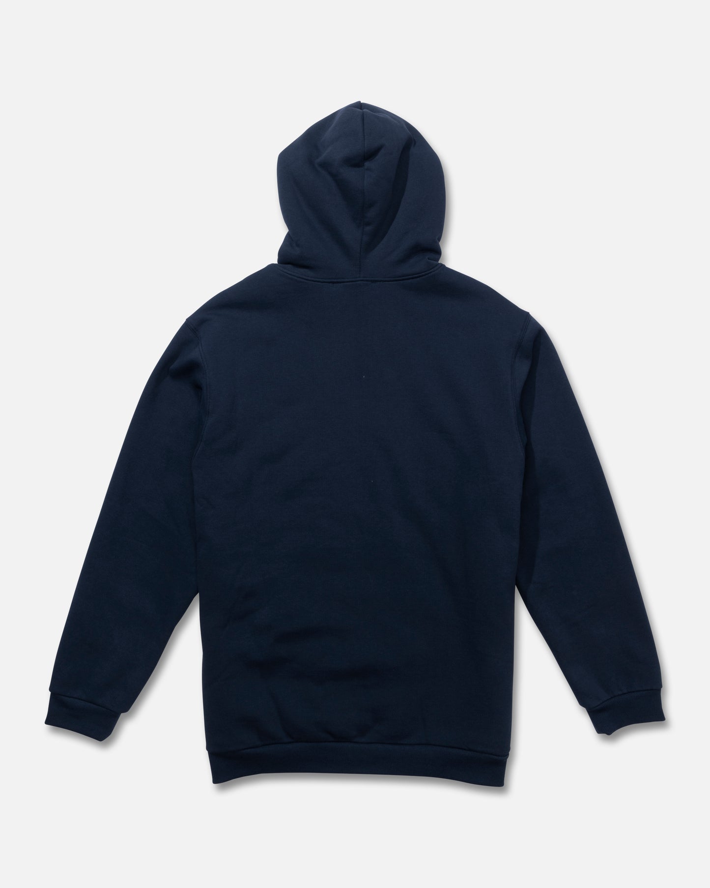 Back view of the Coastal Sherpa Fleece Hoodie - Midnight Navy. 