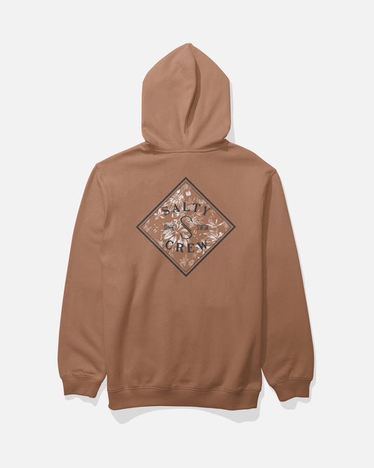 Back view of the Tippet Fill Fleece Hoodie - Sierra. 