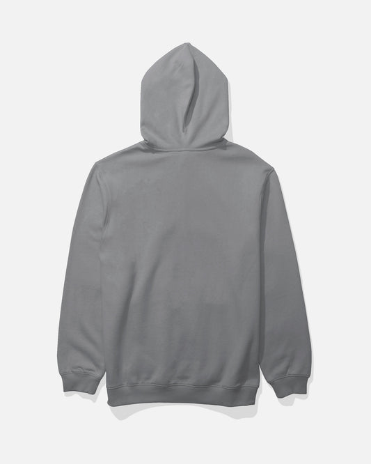 Back view of the Refuge Fleece - Shark Skin. 