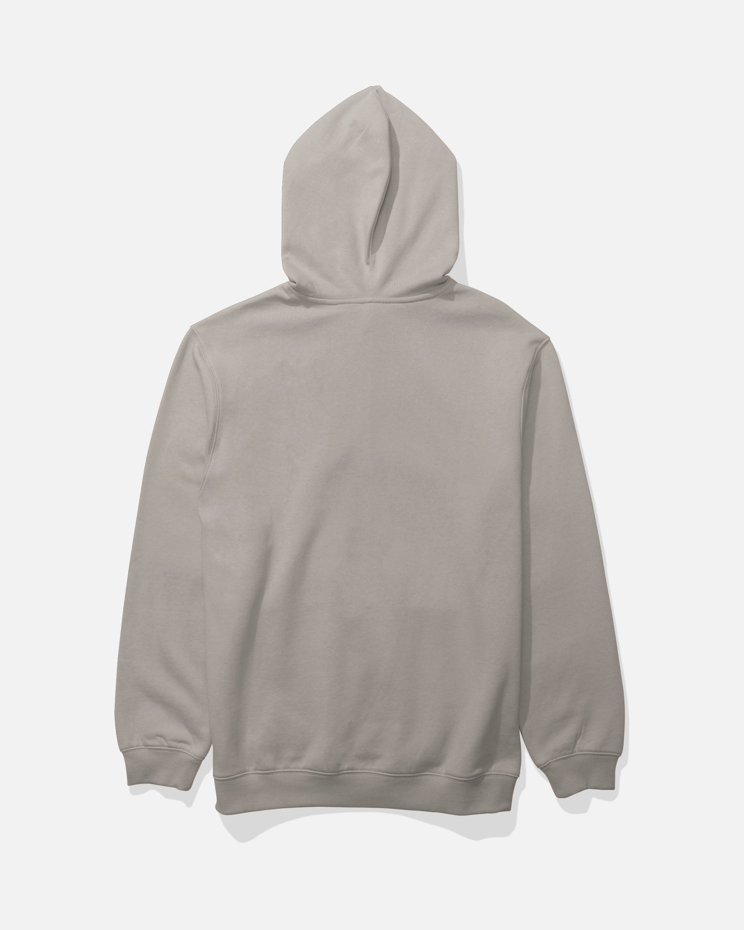 Back view of the Refuge Fleece - Stone. 