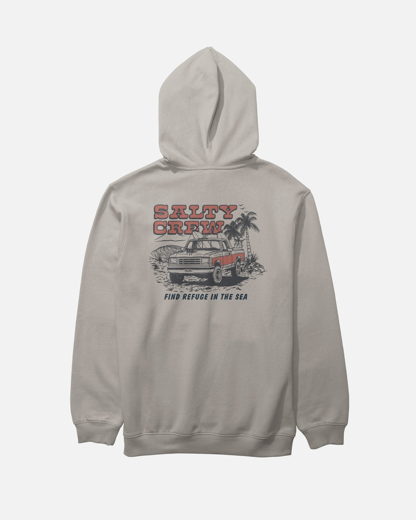 Truck Stop Fleece Hoodie - Stone