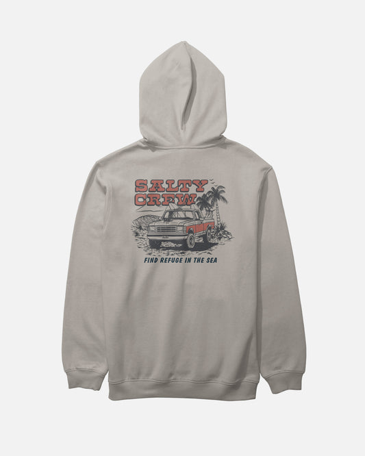 Truck Stop Fleece Hoodie - Stone