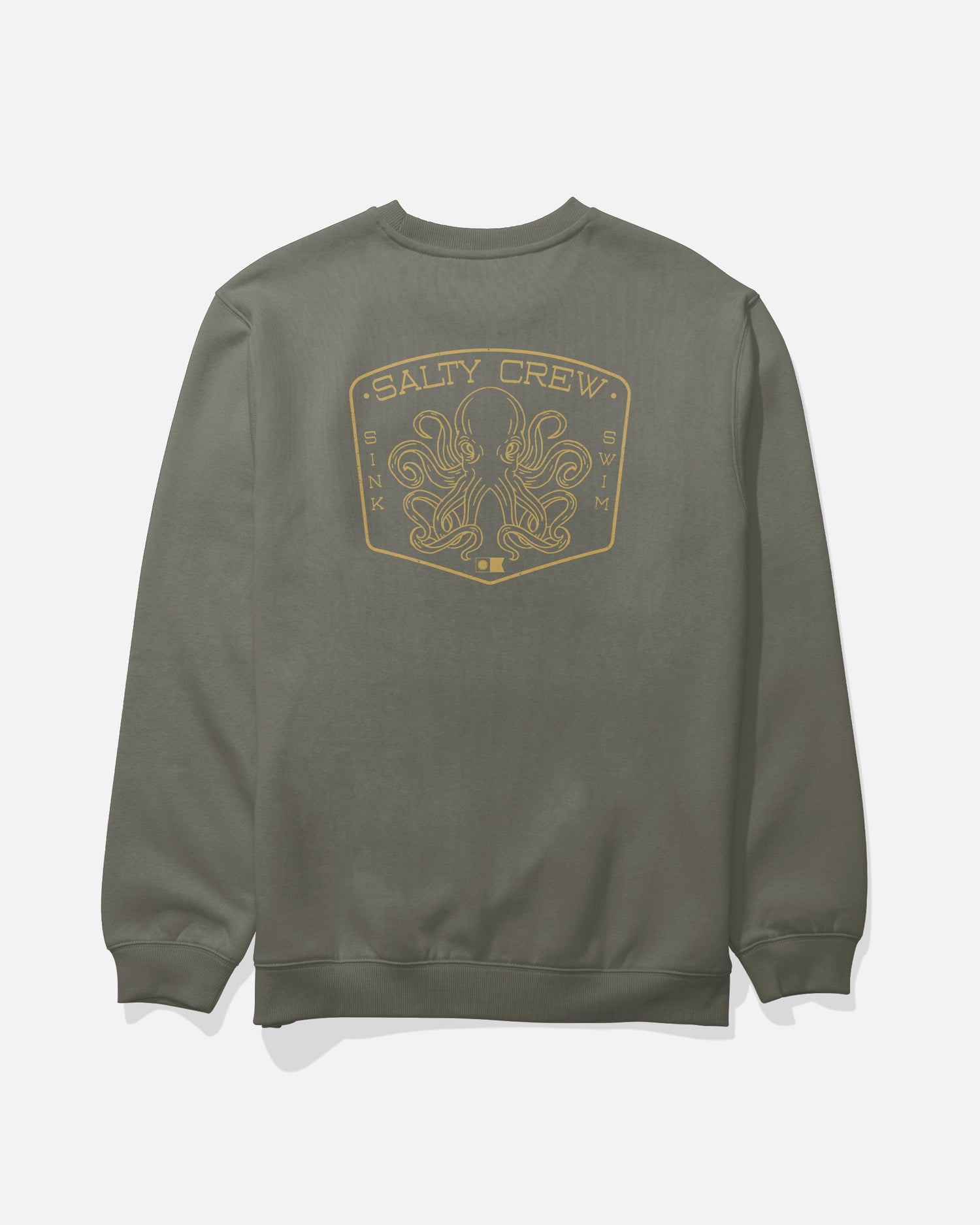 Tako Club Crew Fleece - Dusty Olive
