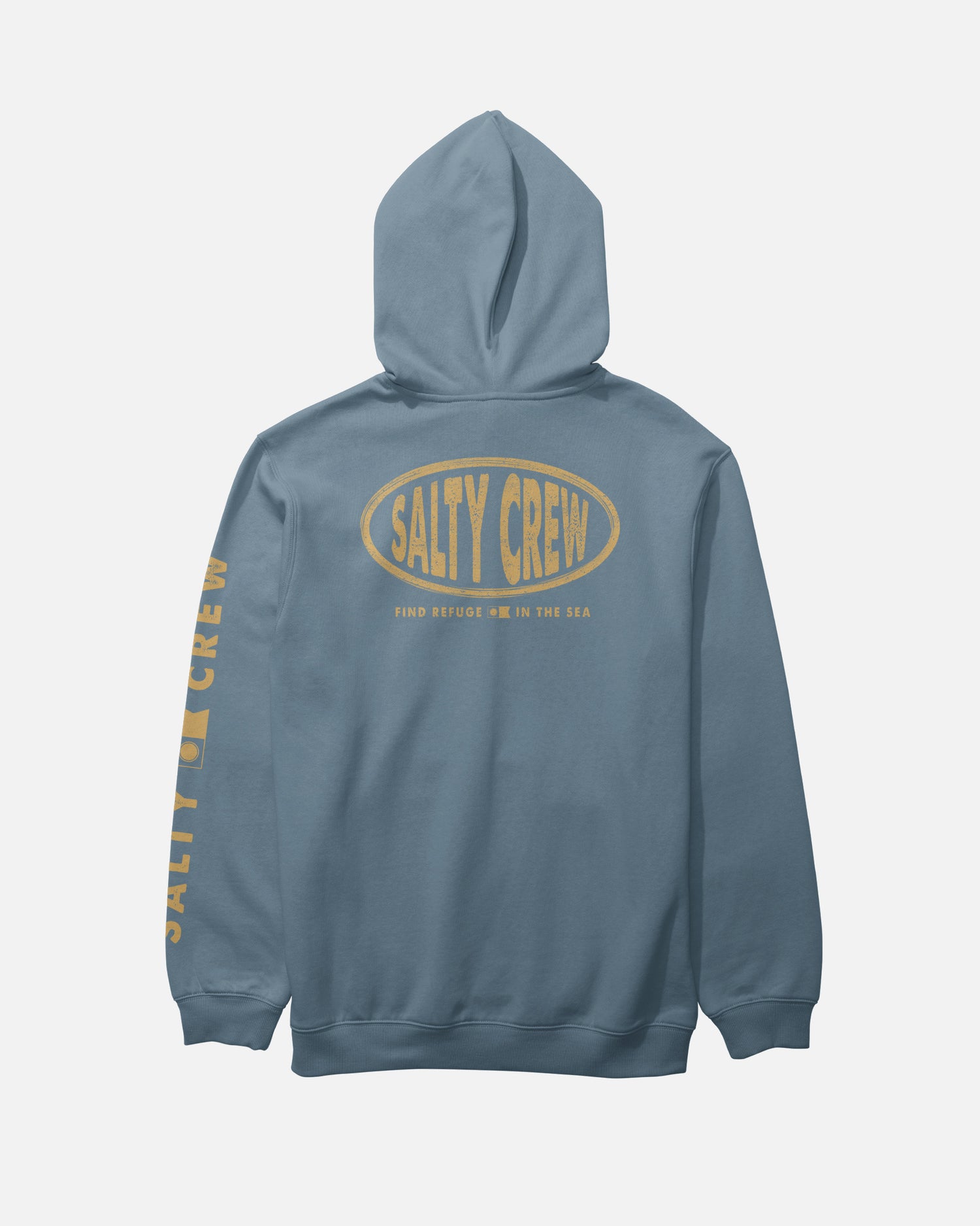 Back view of the Signage Fleece - Slate. 