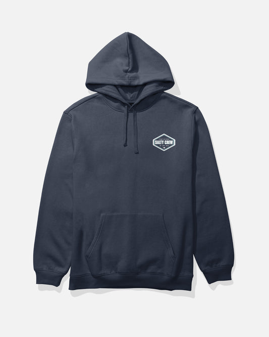 Front view of the Shapely Fleece - Navy. 
