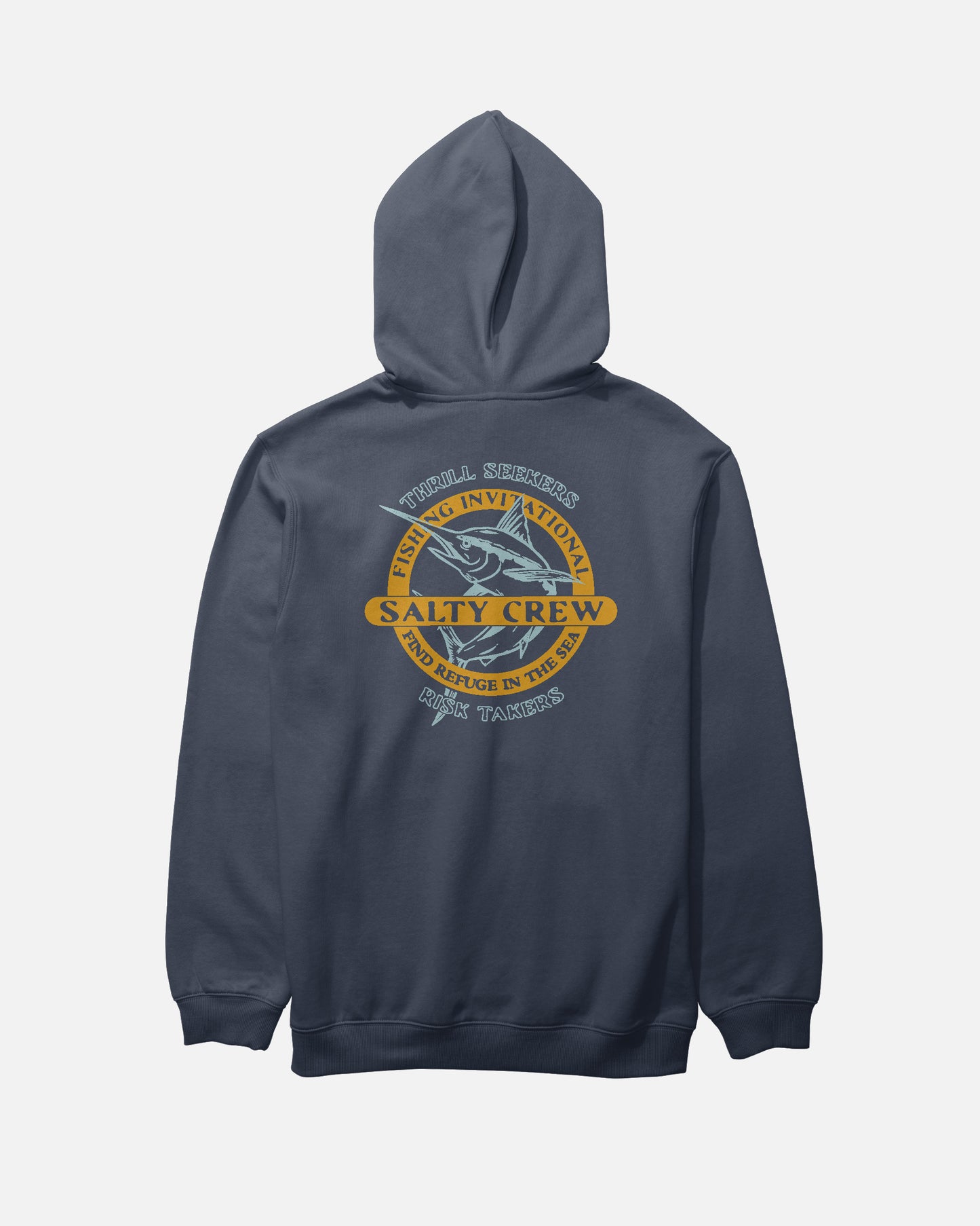 Marlin Club Fleece Hoodie - Navy
