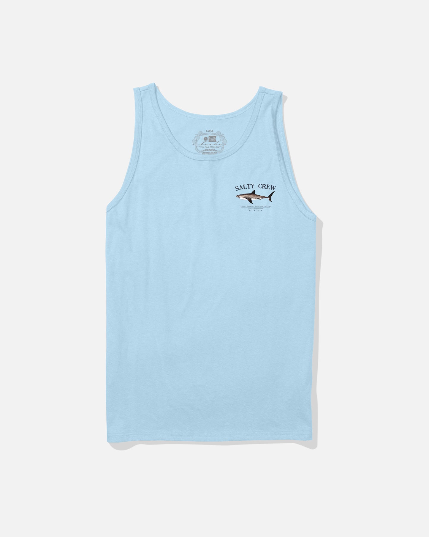 Front view of the Bruce Tank - Clear Sky. 