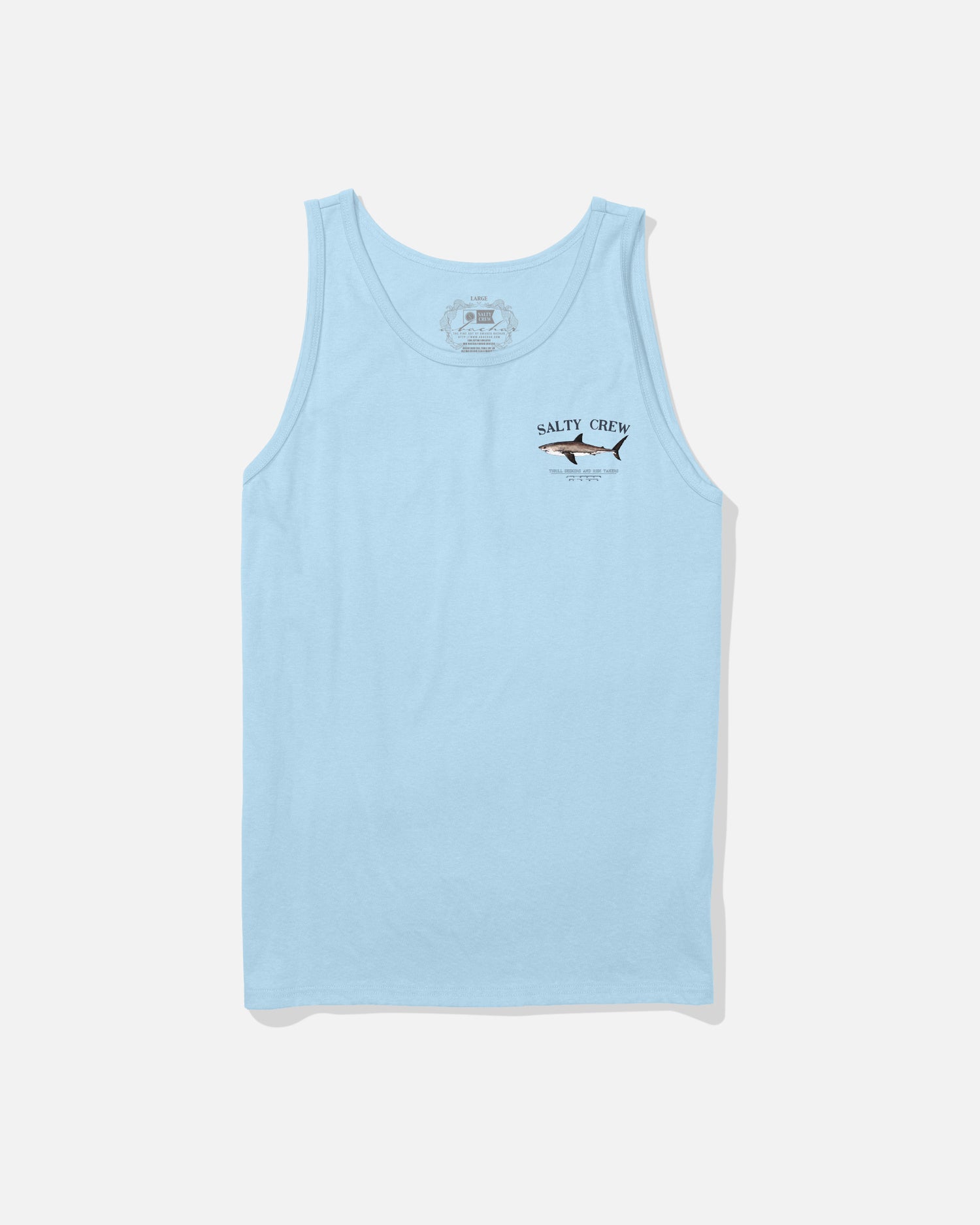 Front view of the Bruce Tank - Clear Sky. 