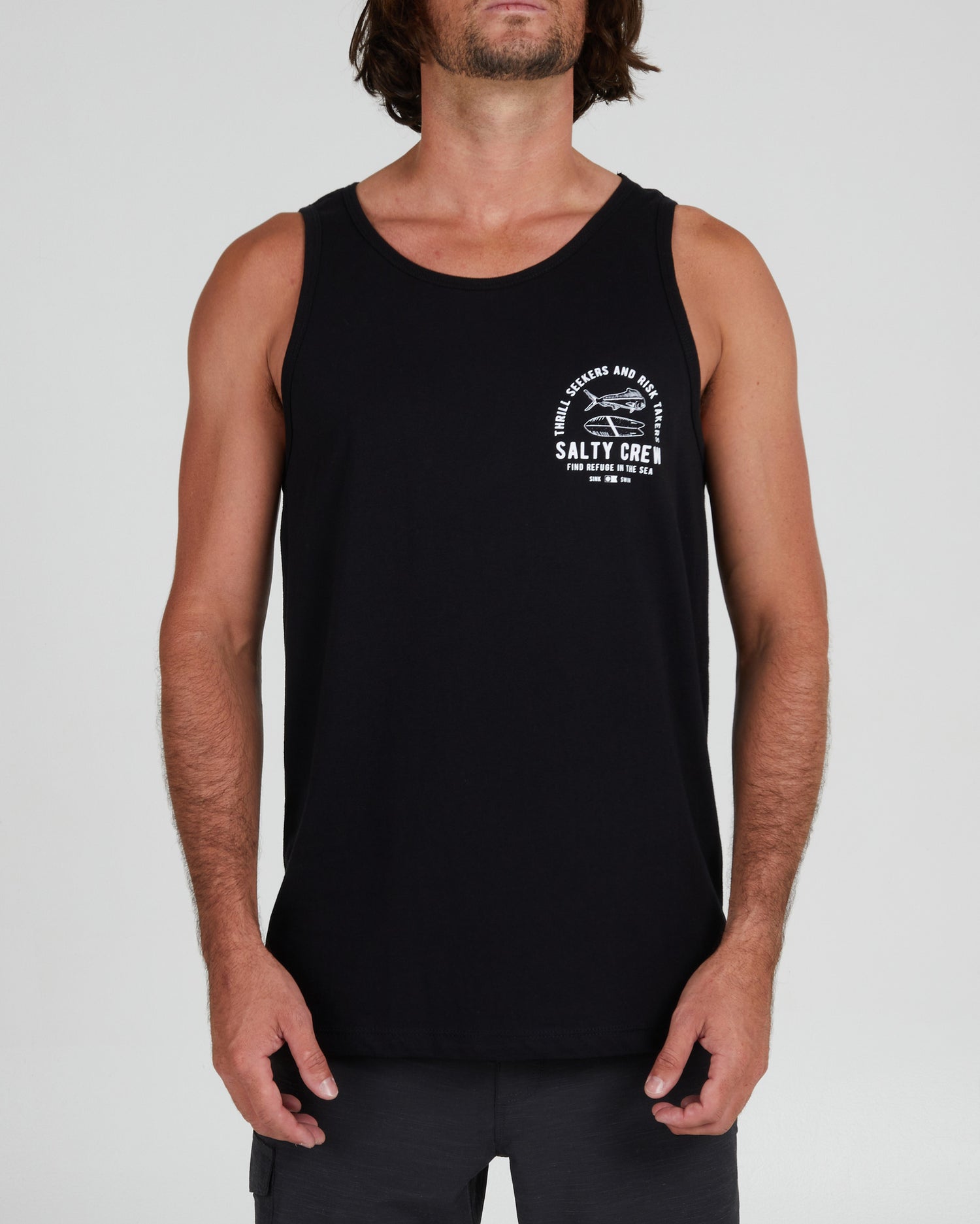 LATERAL LINE TANK - Black
