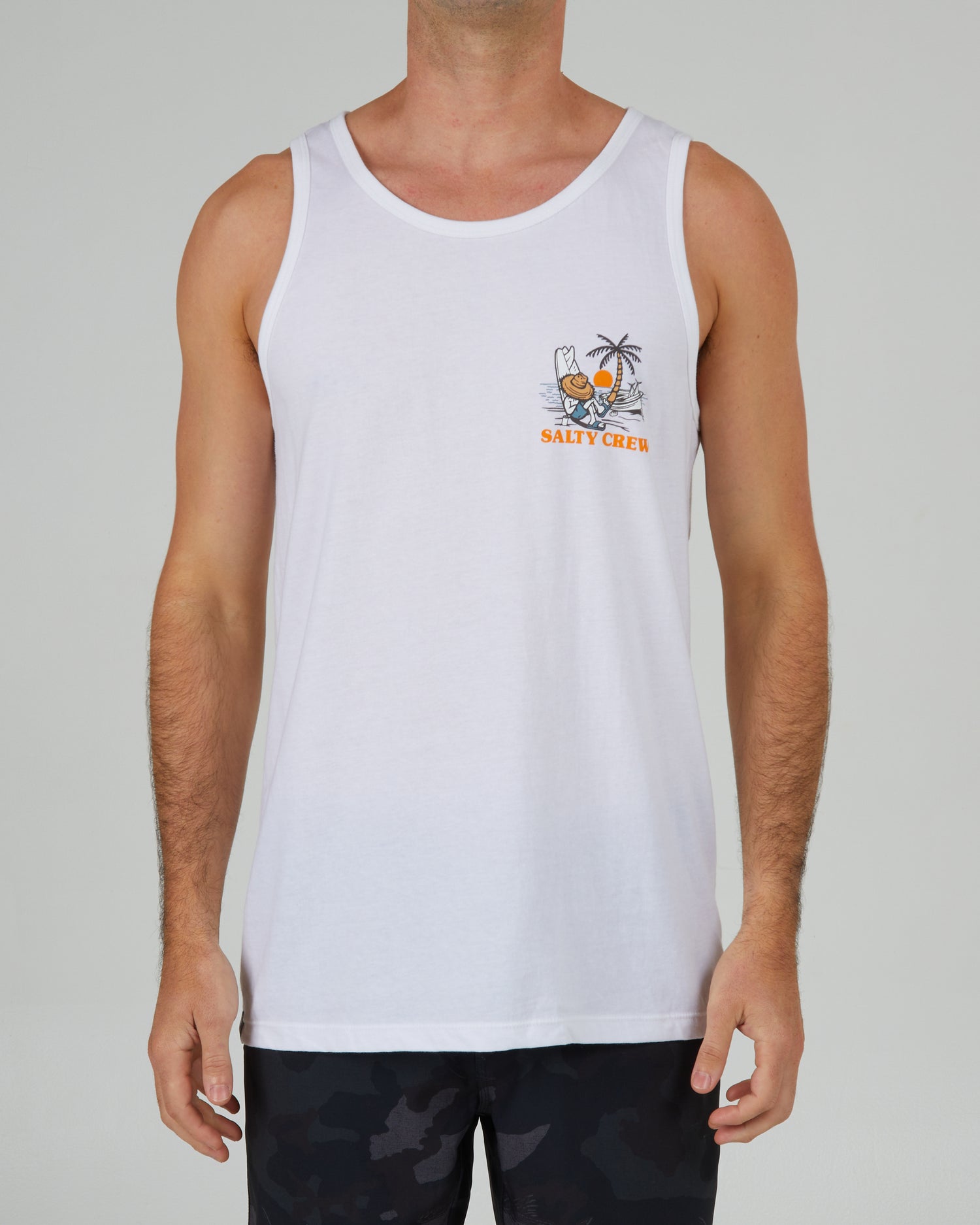 front view of Siesta White Tank