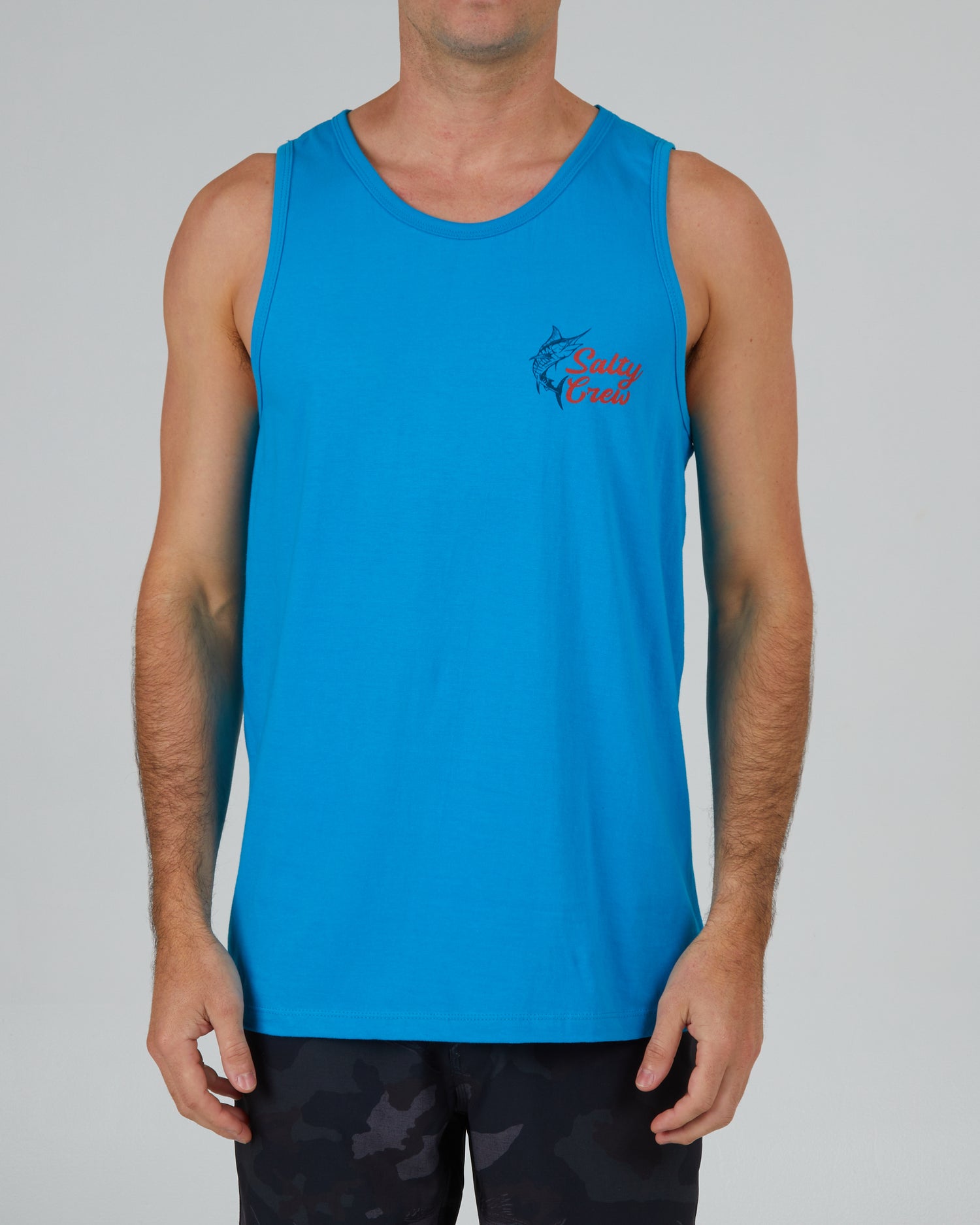 front view of Jackpot Turquoise Tank
