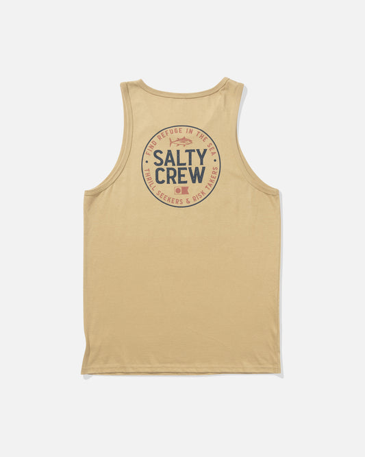 back view of Legendary Tank - Khaki