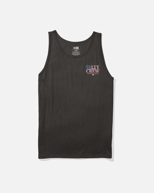 Front view of the America Optic Tank - Black. 