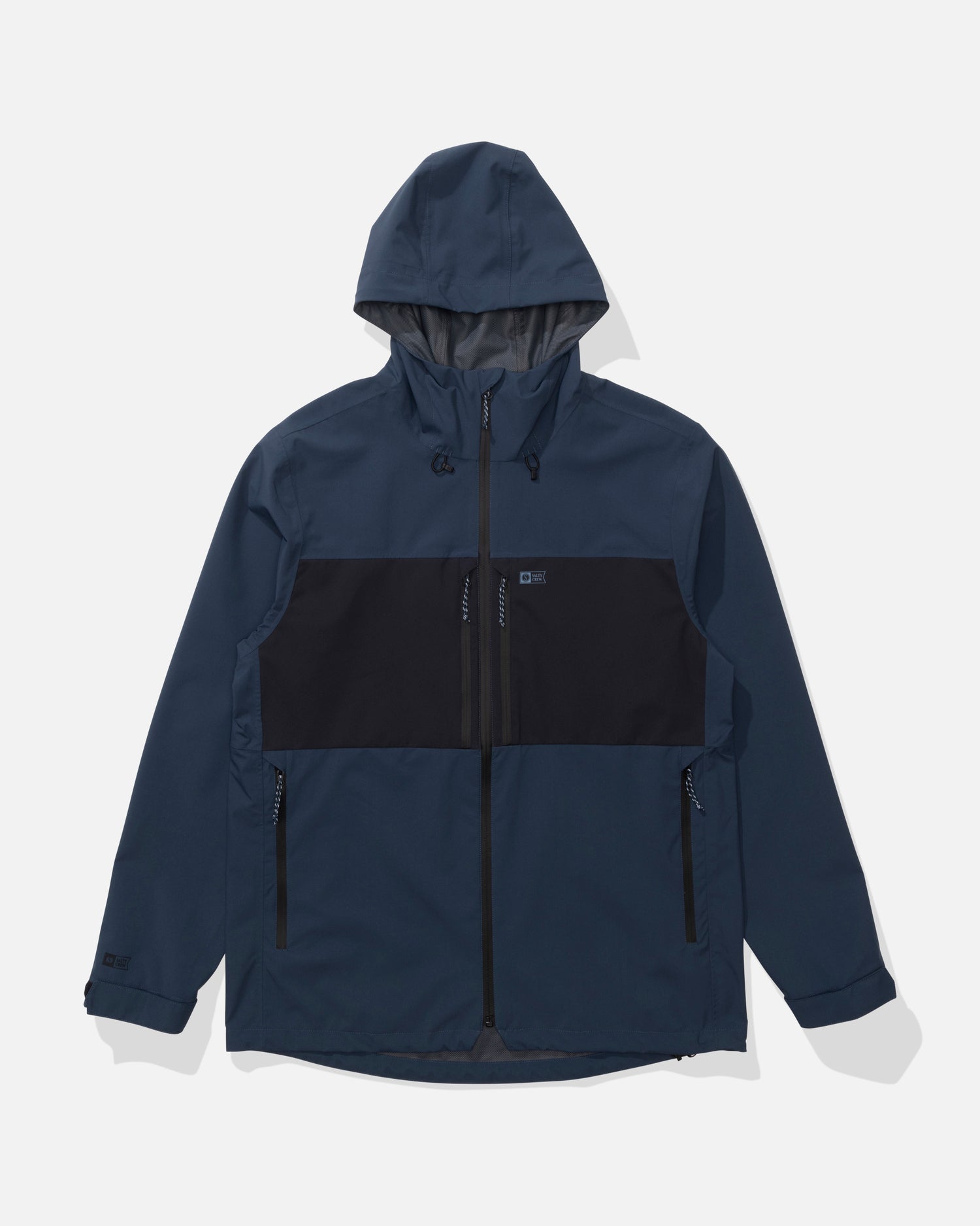 Front view of the Long Range Jacket - Navy. 