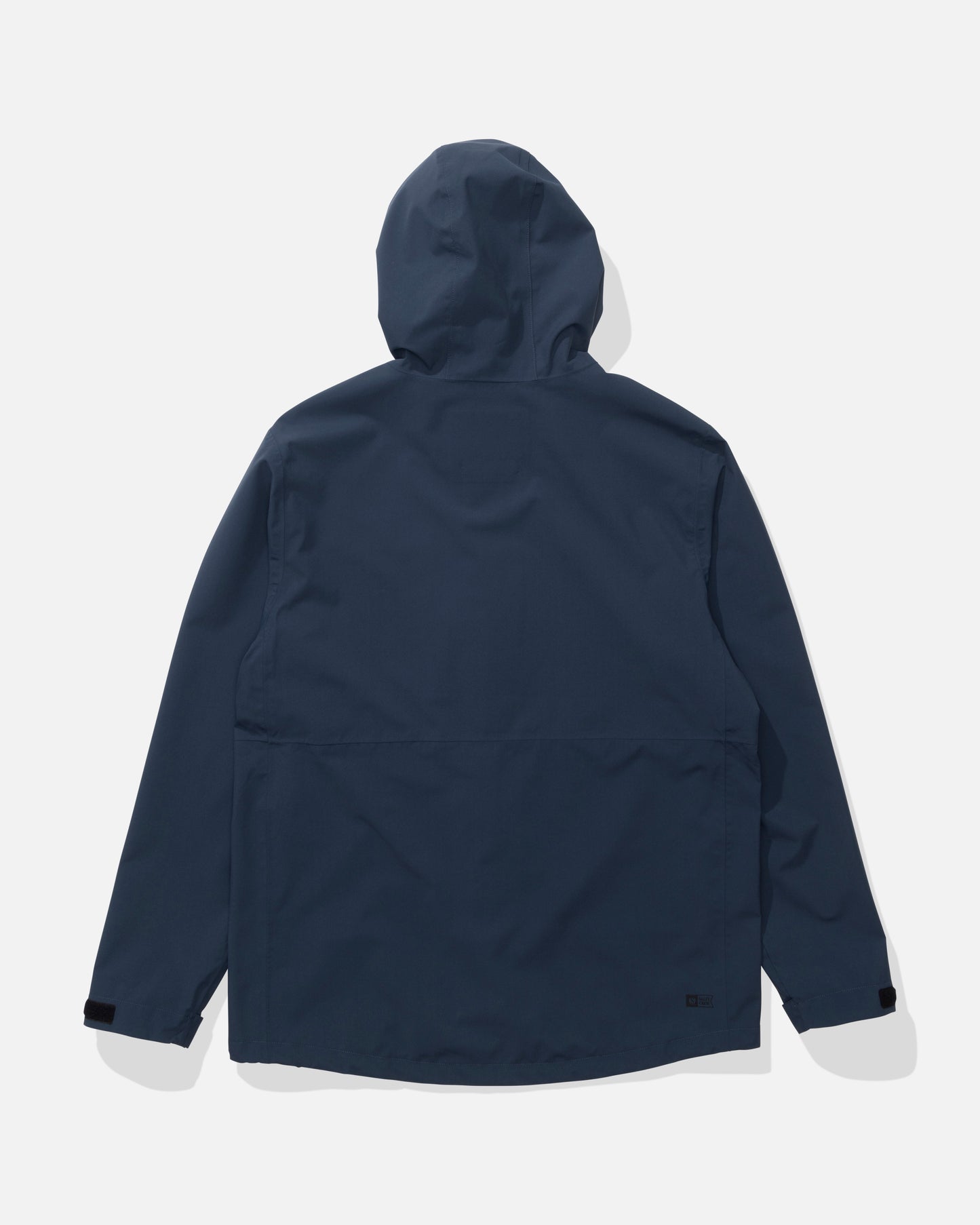 Back view of the Long Range Jacket - Navy. 