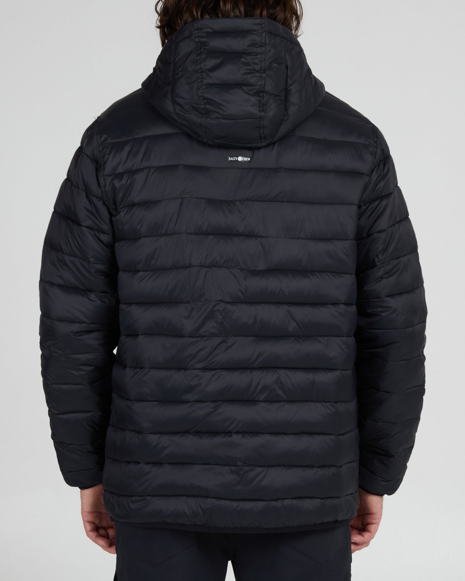 back view of Barrier 2.0 Black Jacket