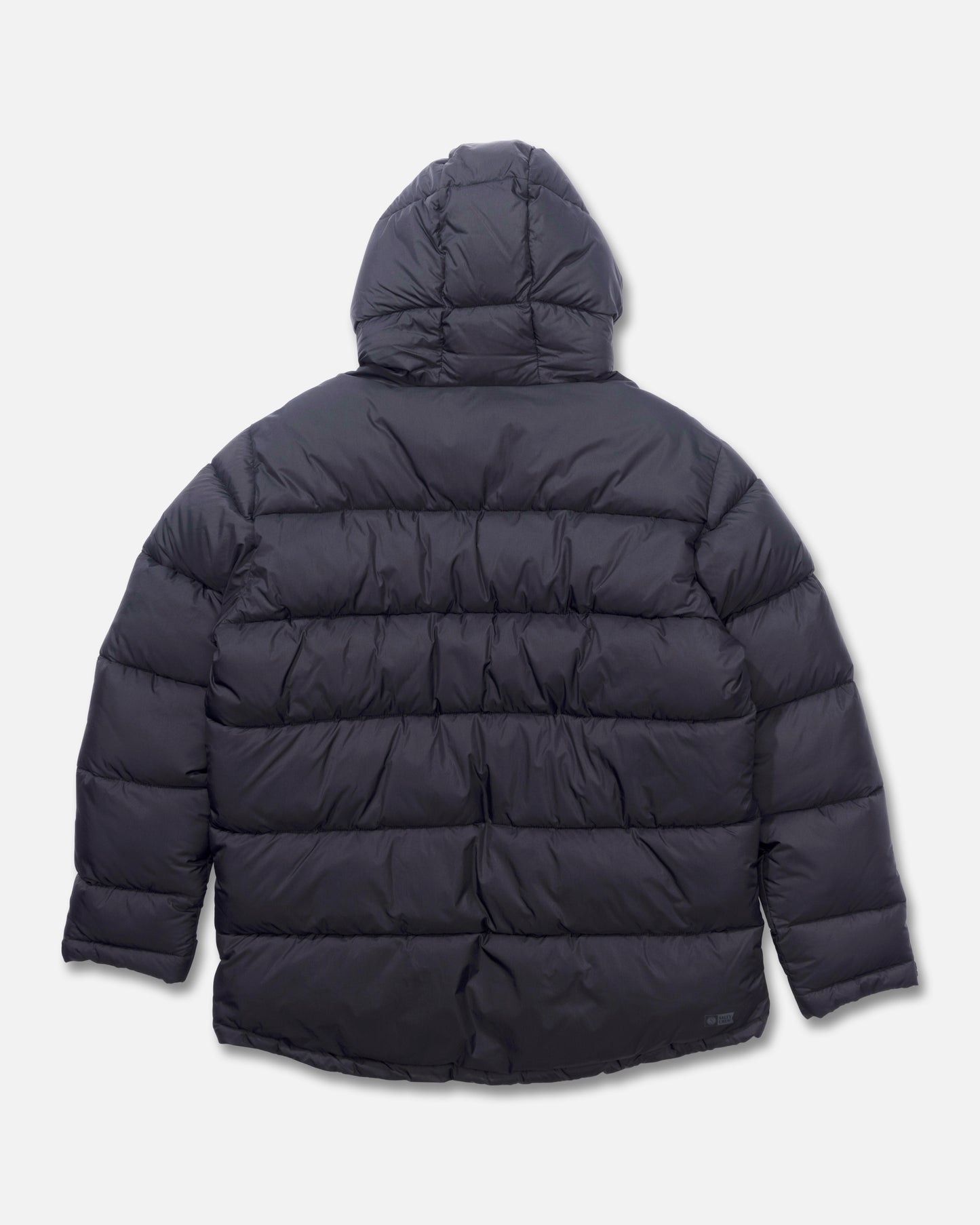 Back view of the Apex Barrier Jacket - Pirate Black. 